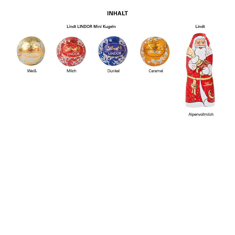 Adventskalender Lindt Centro mit Weihnachtsmann