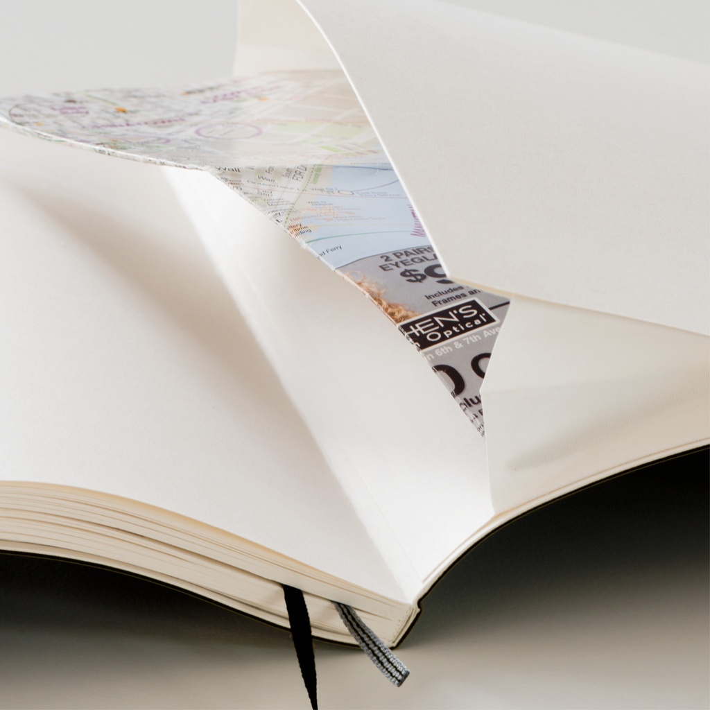 Notizbuch Hardcover A4 - schwarz