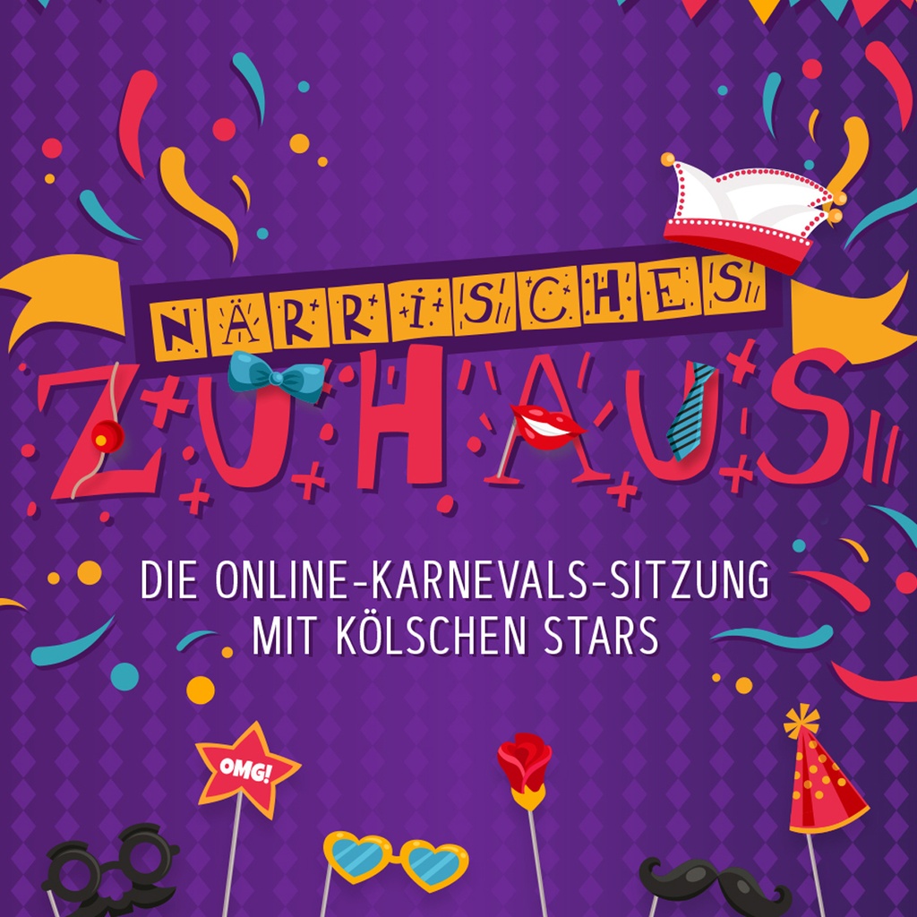 Närrisches Zuhaus - Die Online-Karnevals-Sitzung