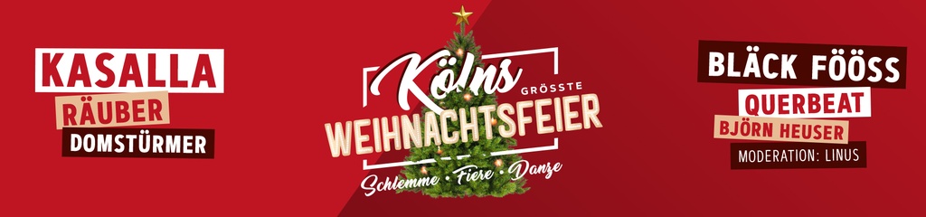 Kölns größte Weihnachtsfeier