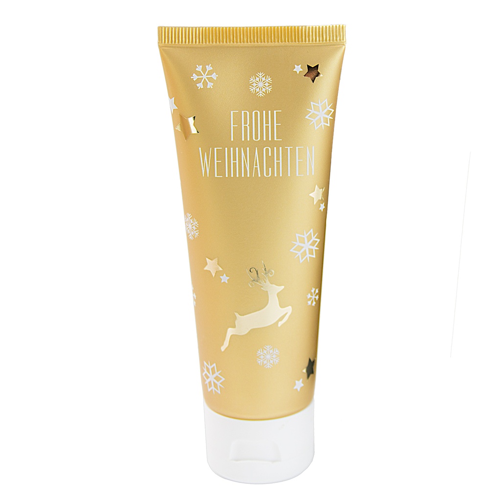 Pflegetube "Frohe Weihnachten" - 75 ml Handcreme