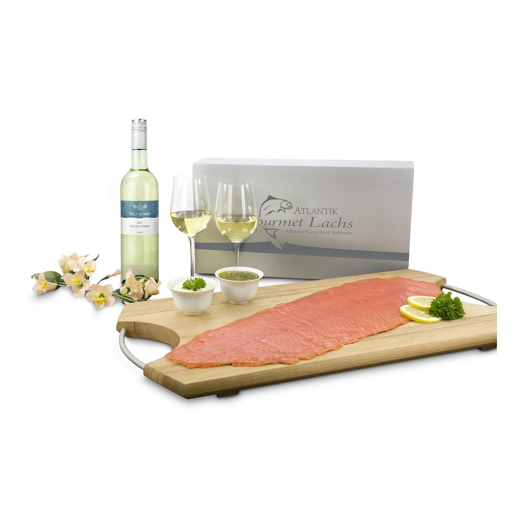 Lachs-Geschenk: Genießer