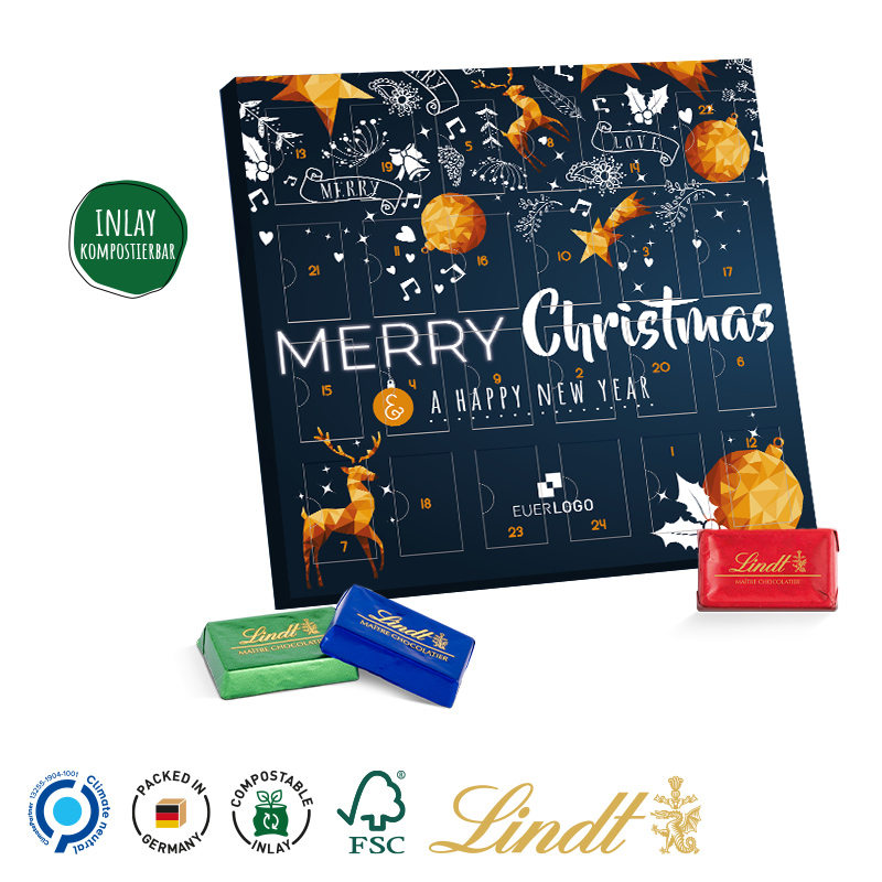 Tischkalender Täfelchen Lindt - Express
