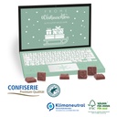 Tischkalender Laptop mit Logo