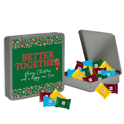 [ALT_WP13480] Geschenkdose "Better Together" Ritter Sport Mini